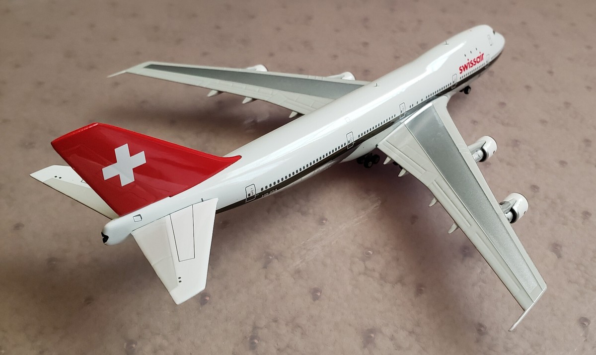 Phoenix Boeing 747-200 Swissair HB-IGA in 1:400 | eBay