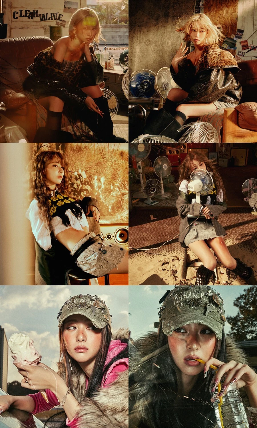 LE SSERAFIM [HOT] 5th Mini Album COMPACT Ver./ CD+Photo Book+