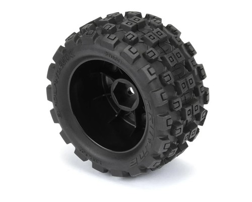 Pro-Line Badlands MX Pre-Mounted MT For 1/18 Granite Grom and 1/14 Typhon Grom - Picture 3 of 7