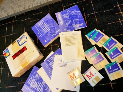 Aldus Pagemaker 5.0 Apple Windows Package Floppy Discs Diskette Etc