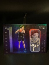 Jalen Johnson 2021 Panini Chronicles Gala Draft Picks Pink RC #193 Duke Blue
