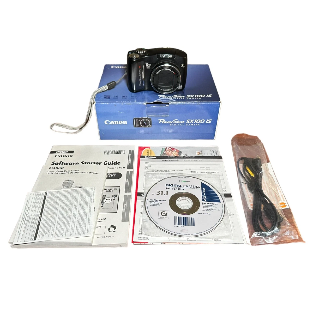 Canon PowerShot SX100 IS Digital Cameras for sale | eBay
