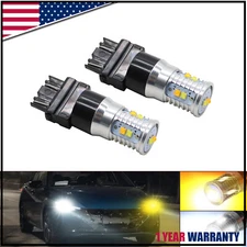 Switchback 3157 LED Turn Signal Blinker Bulbs For Chevy Silverado 1500 1999-2013