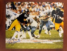 Loren Toews signed PITTSBURGH STEELERS 8 X 10 photo   4X SB CHAMP!