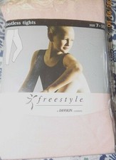 New girls Danskin Freestyle footless dance tights size 7-10
