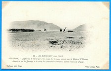 Old postcard Ag�rie: events of Figuig - BENI-OUNIF - parade of the 2nd foreigner