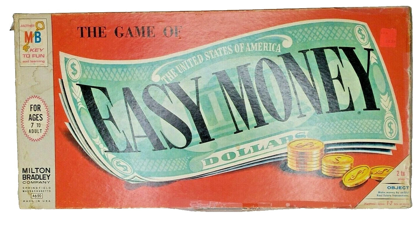 Familia de finanzas Milton Bradley Juegos de mesa y tradicionales