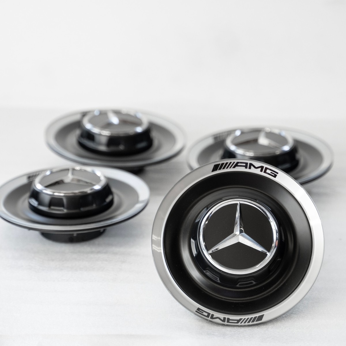 Mercedes-Benz AMG フロントカバー Mercedes Benz C63s E63s CLS63s AMG OEM Genuine Black center cap