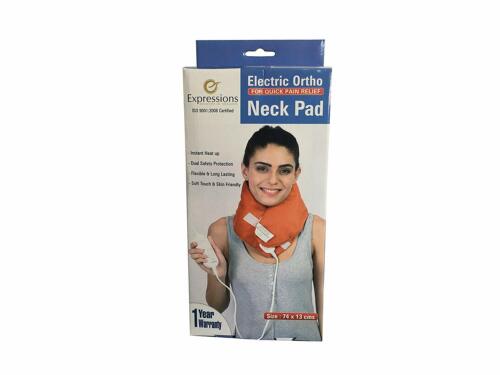Soft Cervical Polyester Neck Heat Pad 74 X 13cms X-Large (EXPNP-GOLD, Golden) - Picture 1 of 5