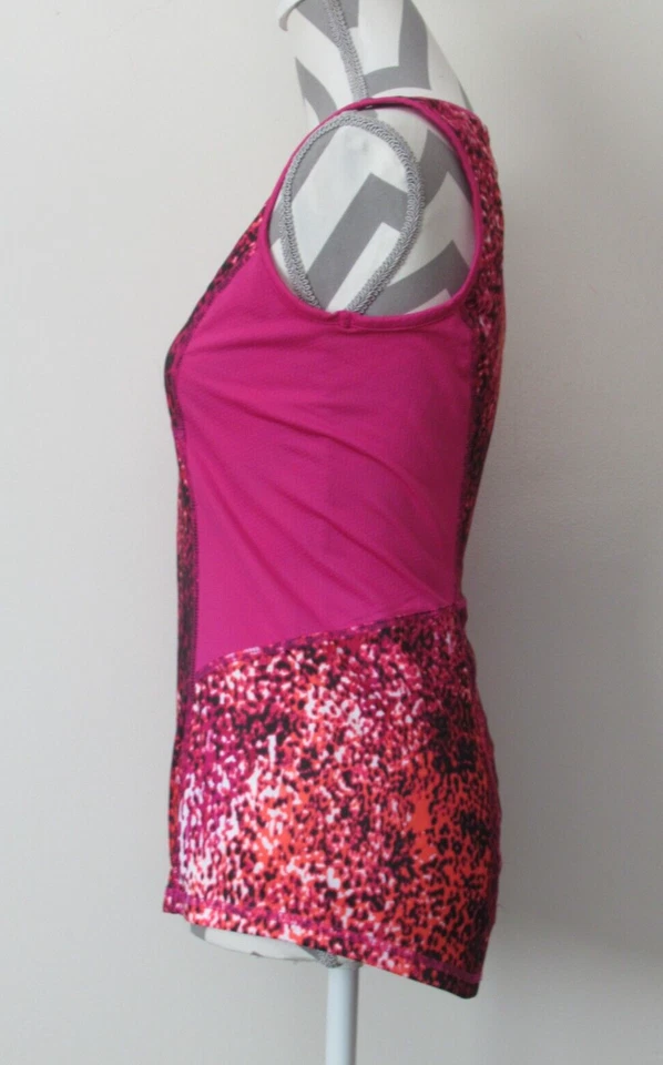 Tek Gear Dry Tek Womens 4147 Pink Sleeveless Athletic Tank Top Size Small - Image 3 of 4