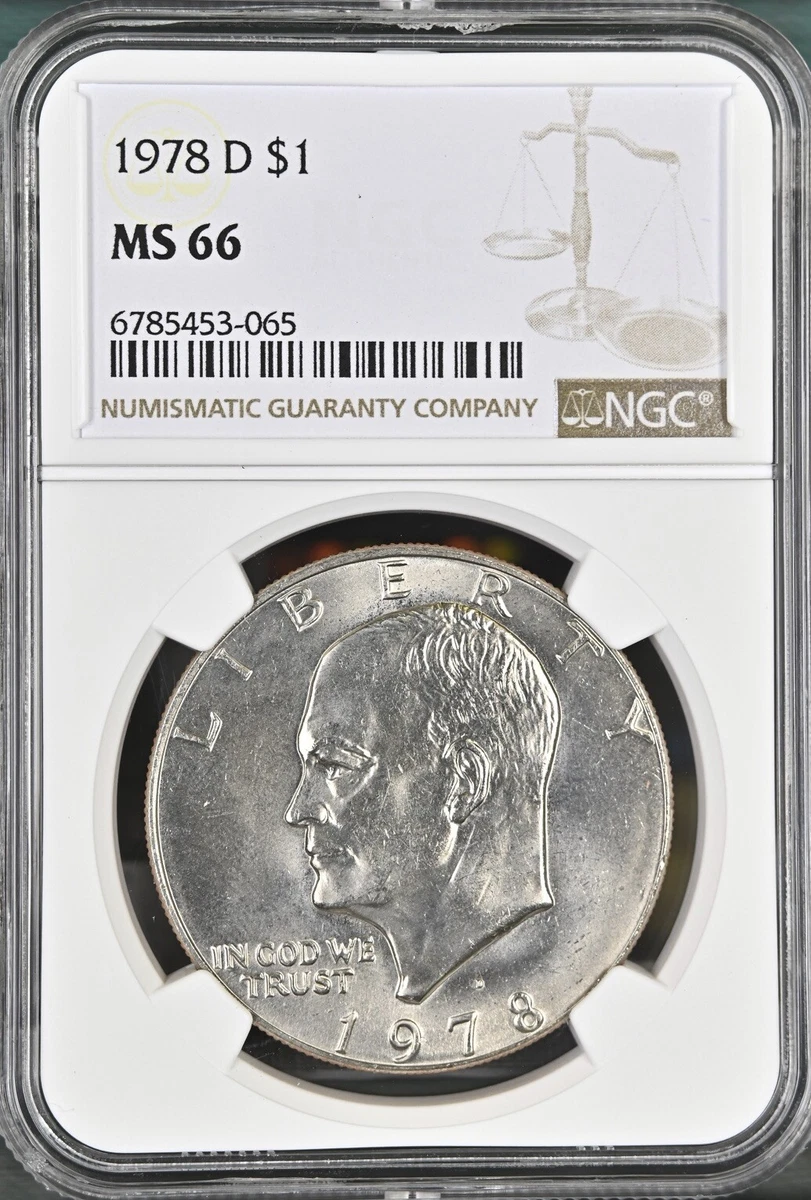 MS 66 Graded 1978 Eisenhower Dollars (1971-1978) for sale | eBay