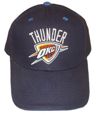 Oklahoma City Thunder Structured Adjustable NBA Hat - Osfa