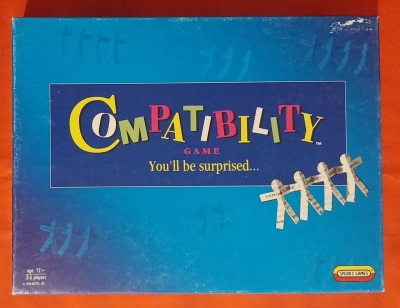 Spear's Games Compatibility Vintage (1996) Family Board Game COMPLETE