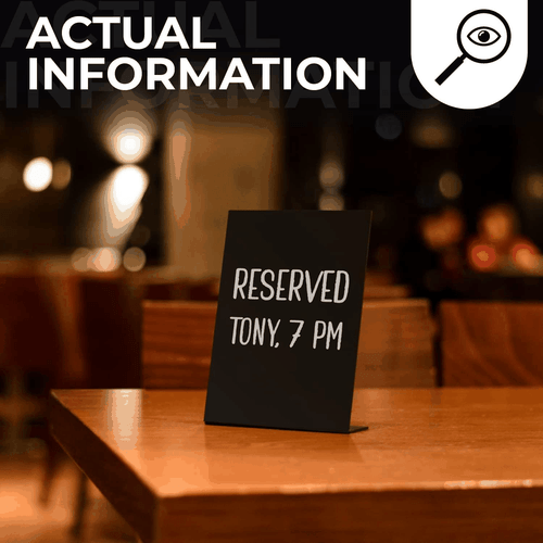 Small Chalkboard Signs with Stand 6x8 in   Table Top Chalk Board to Write On - Picture 3 of 9