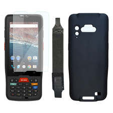 3 in 1 Protection Kit for Mobydata M71  Case  Screen Protector  Hand Strap Re