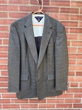 Tommy Hilfiger Dillard s Men s 44L Pure New Wool Houndstooth Blazer