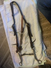 Western Work Headstall Set With Bit