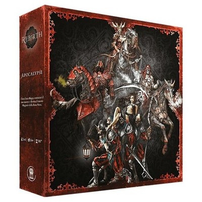 Ludus Magnus Studio LDMBRWR01APENG Black Rose Wars Rebirth Apocalypse Board Game