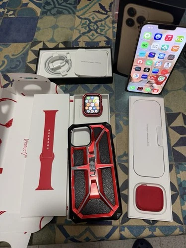 Iphone 13 pro max 256gb y Apple Watch Series 9 product red