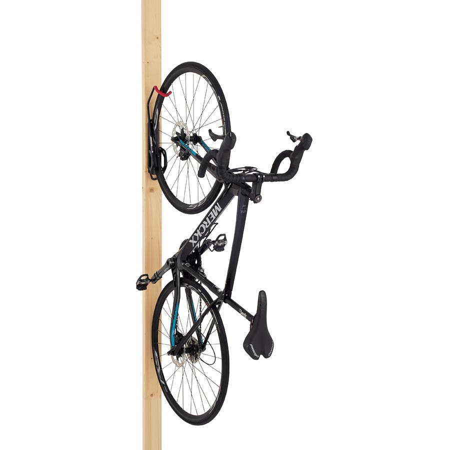 Minoura BikeHanger-V V2 Wall-Mounted Bike Storage with Soft-Wrapped Hook 9490₽