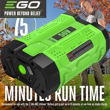 Genuine EGO POWER BA2800T 56V 2.5 Ah Lithium-ion Battery/Fuel Gauge NEW