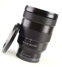 Sony FE 24-105mm F4 G OSS  Autofocus Zoom Lens Front & Rear Lens Caps