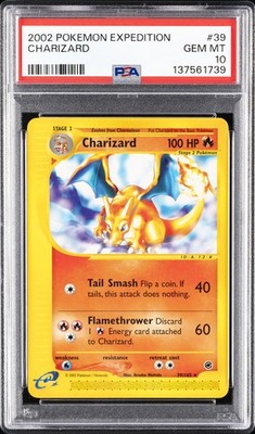 2002 POKEMON EXPEDITION #39 CHARIZARD PSA 10 | eBay