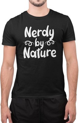 Lustiges Tumblr-T-Shirt Nerdy von Natur aus tolle Neuheit