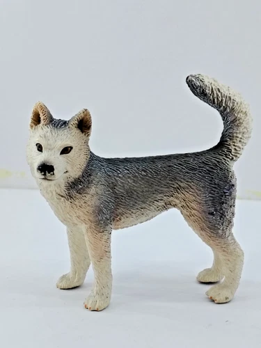 SCHLEICH FARM WORLD 2007 HUSKY DOG EXCELLENT SEE PICTURES