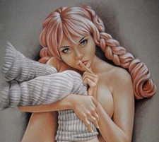 PRINT OF THE ORIGINAL *** PIN UP ART by SLY *** # 10280