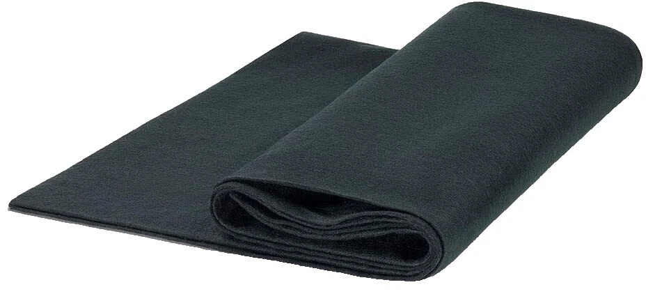 Black Felt Fabric