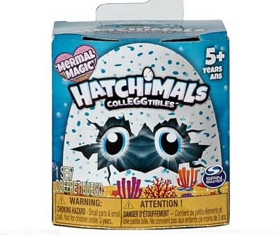 HATCHIMALS COLLEGGTIBLES,MERMAL MAGIC,1 PACK,SEASON 5 HATCHIMAL,AGES 5+,NEW