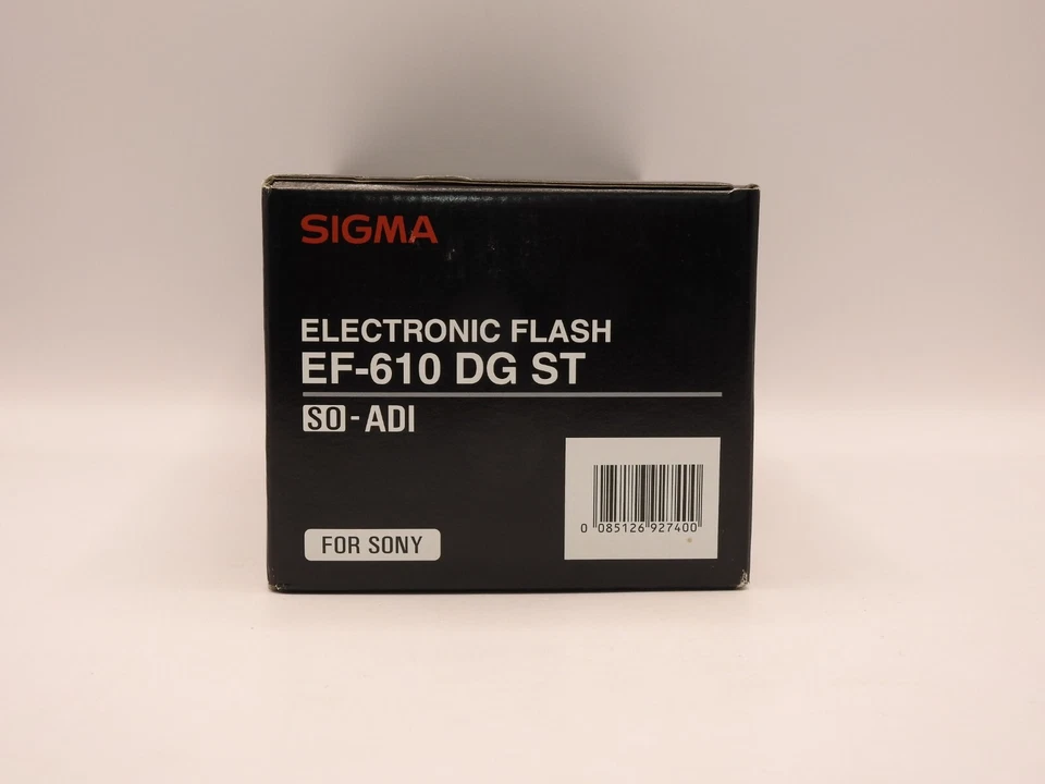 Sigma EF-610 DG ST Flash For Sony Alpha SLR Digital Cameras [GN200] - Image 2 of 2