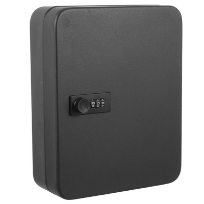 Key Security Cabinet Car Case Holder Wall Mounted Clothes Rack Hanger Lock Box