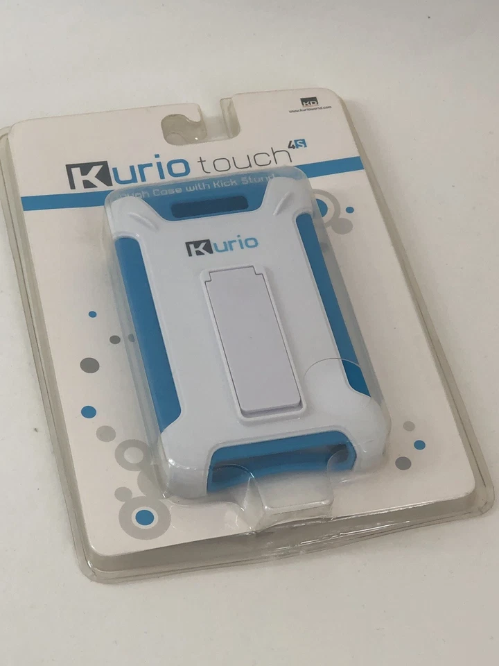 Kurio Touch 4S Pocket Tough Case with Kick Stand Full Access Hard Shell Blue - Image 3 of 4