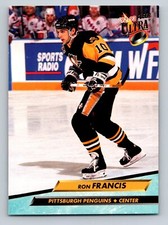 1992-93 Ultra  #163 Ron Francis Pittsburgh Penguins