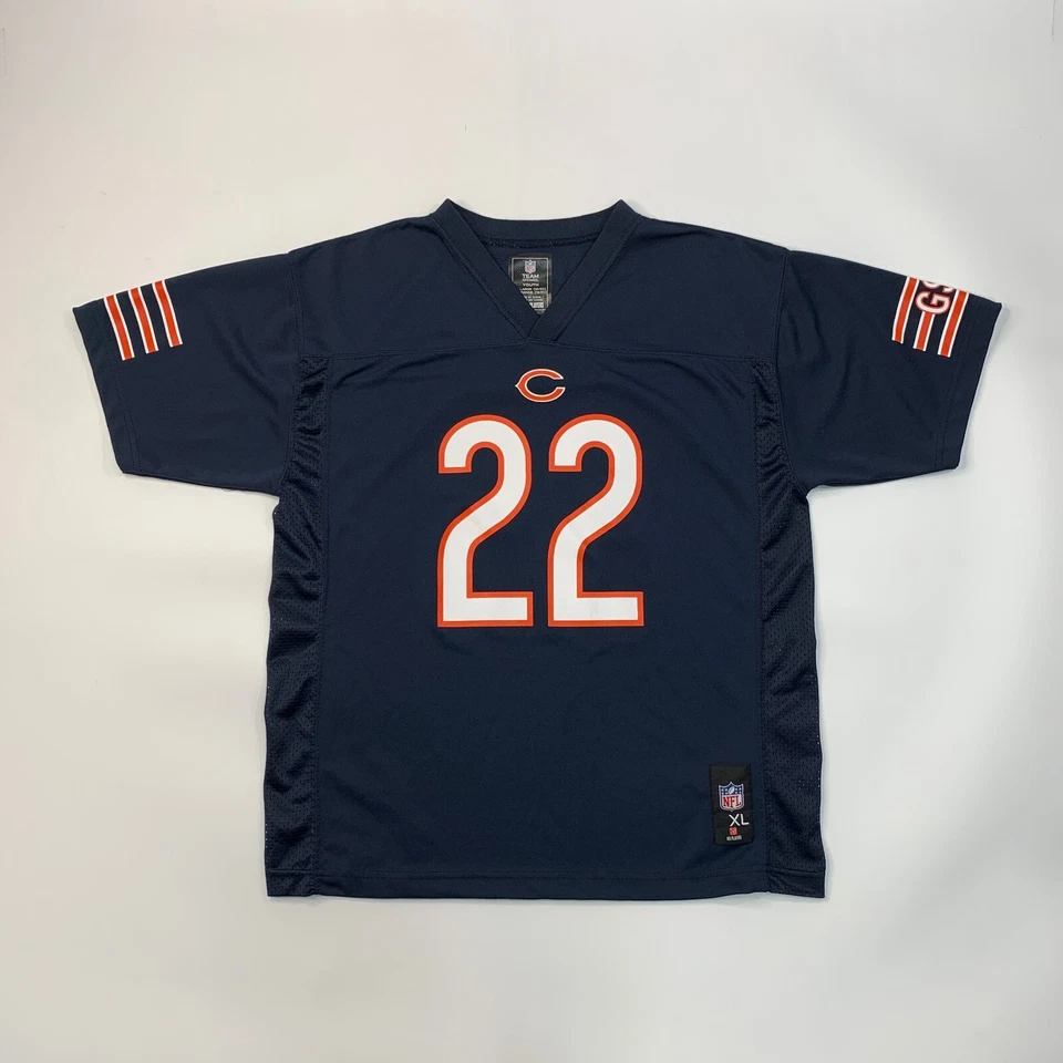 Camiseta de los Chicago Bears para niños jóvenes XL azul ropa del equipo de la NFL #22 Matt Forte RB Foto 2 de 4