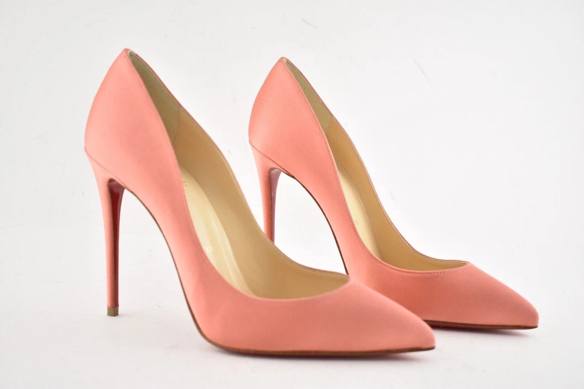 Coral color high heels cheap