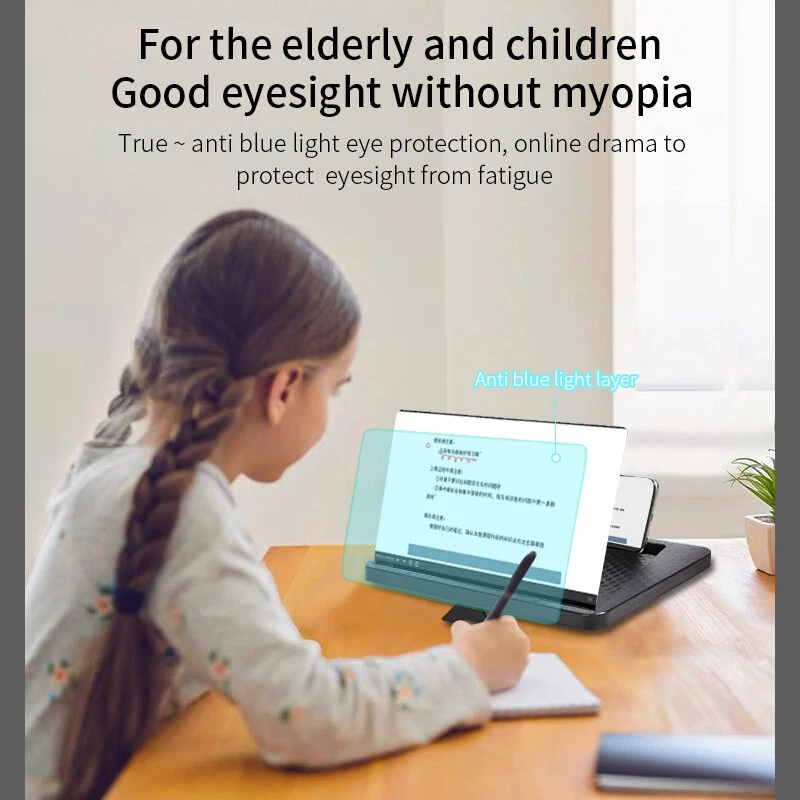 12 inch 2025 Newest Version Screen Magnifier 3D HD Video Mobile Phone Amplifier - Image 4 of 4