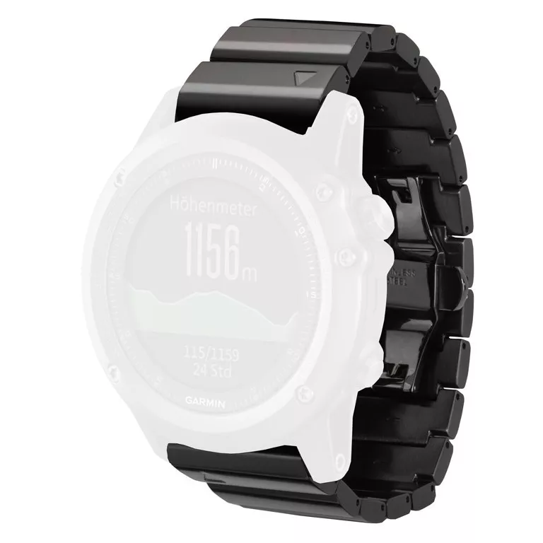 Garmin fenix 5x Black Titanium Band 010 12168 20 AUTHORIZED GARMIN DEALER