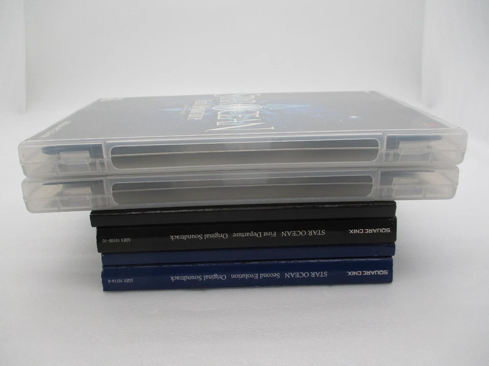 PSP STAR OCEAN 1 & 2 w/ Original Soundtrack CD Japan import Motoi Sakuraba - Image 4 of 4