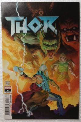 THOR #6 LGY#712 ~ Marvel Comics 2018 ~ Cover by Esad Ribić ~ Death of Dr. Doom