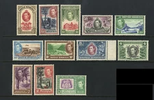M5825 British Honduras/Belize 1938-47 SG150/61 - 1938 Definitives