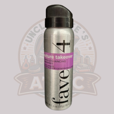 Fave4 Texture Takeover  2oz Oomph Enhancing Hairspray - NEW!!!