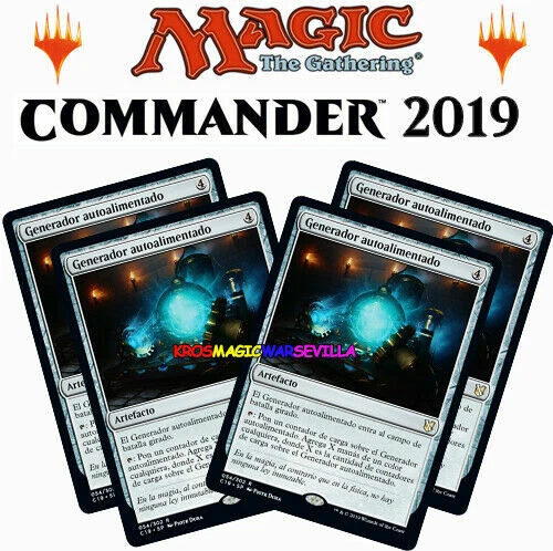 Cartas sueltas de juegos de cartas coleccionables, commander Magic: The Gathering, en español