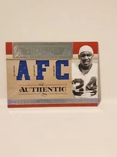 Thurman Thomas 2007 Playoff National Treasures Game-worn Jersey Time line 13/25