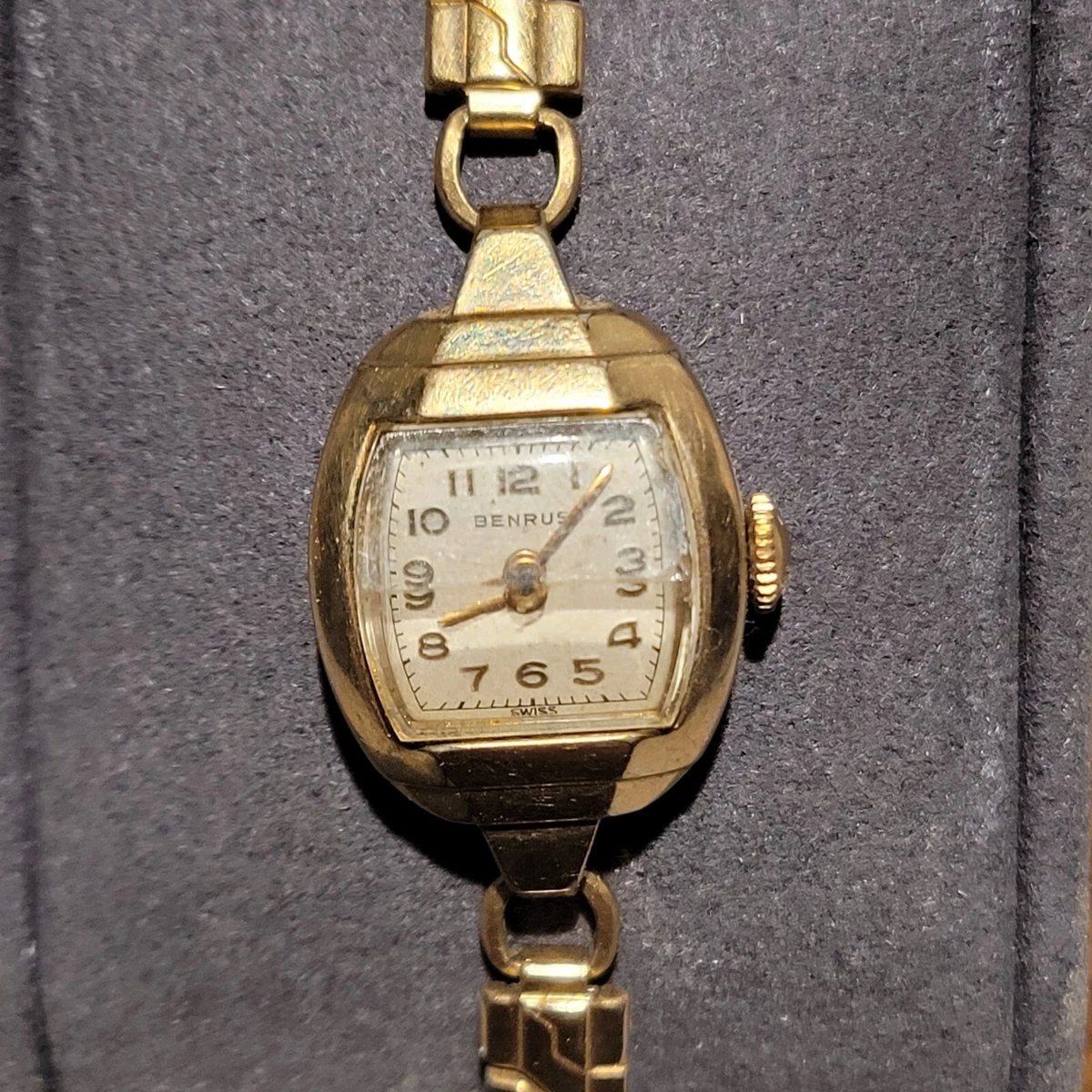Vintage benrus 10k gold ladies watch new arrivals