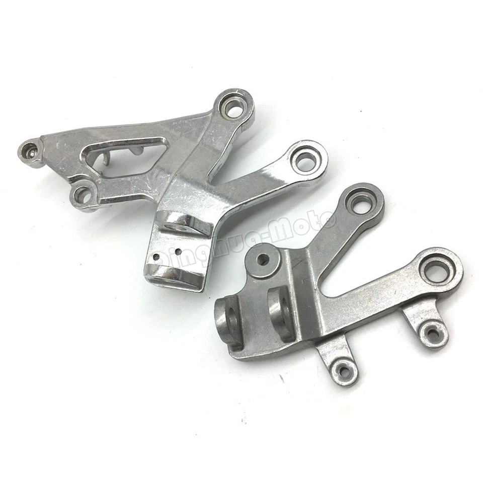Soporte de estriberas delanteras para conductor apto para motocicleta Kawasaki Ninja ZX12R 2000-2005 Foto 4 de 4