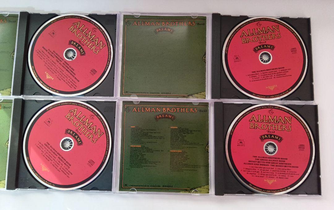 邦楽 The Allman Brothers Band Dreams 4CD The Allman Brothers Band Dreams (DISC #4 ONLY) 1989