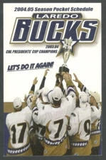 2004-05 Laredo Bucks CHL Hockey Schedule !!! Lacks, LNB & Whataburger